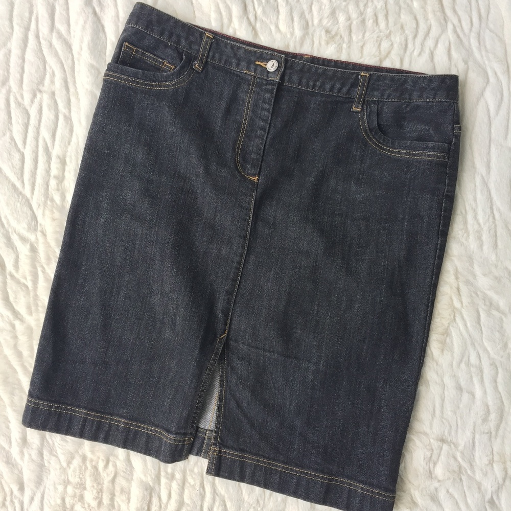 2/$25 Nautica Denim Pencil Skirt | Women's 14